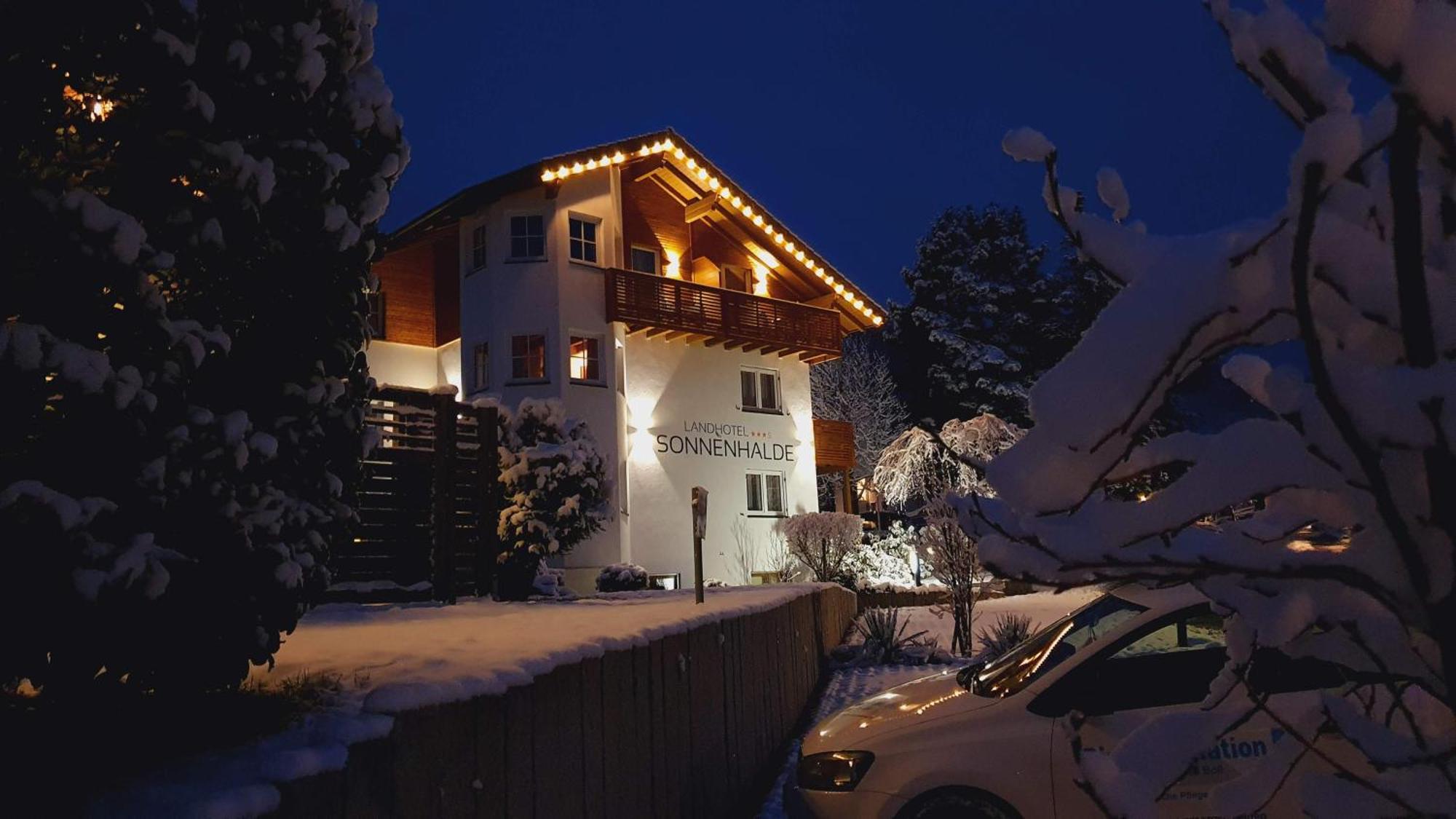 Landhotel Sonnenhalde バート・ボル エクステリア 写真